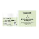 Скраб для обличчя з гліколевою кислотою Hollyskin Glycolic AHA Acid Face Scrub 100 мл, фото 2